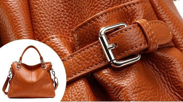 Genuine Leather Two Way Handbags