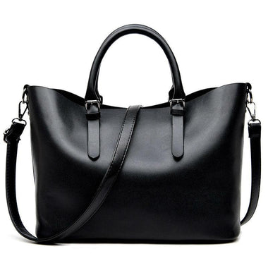 Elegant Chrome Two Way Tote Bag