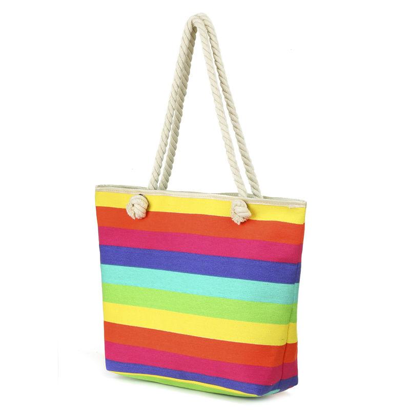 Rainbow Casual Tote Bag