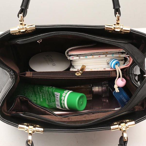 Rose Embroidery Two Way Bags