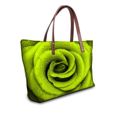 Floral Print Tote Bag